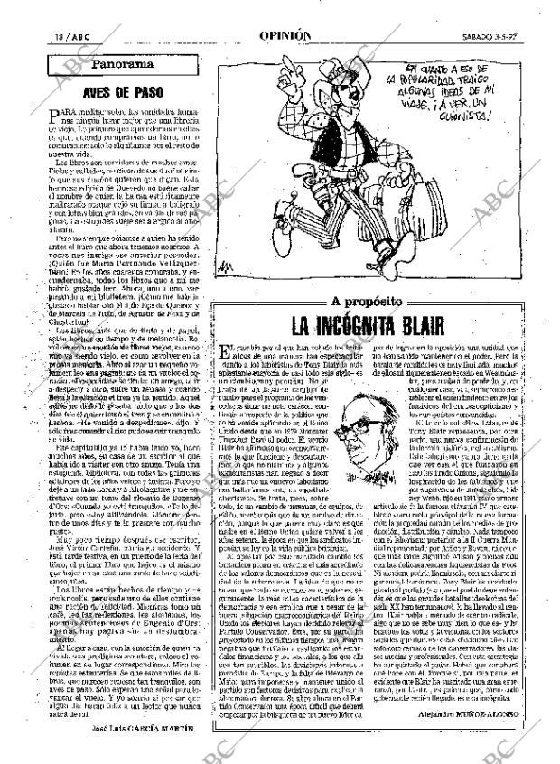 ABC MADRID 03-05-1997 página 18
