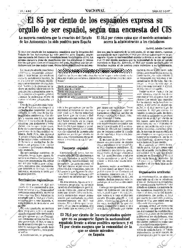 ABC MADRID 03-05-1997 página 22