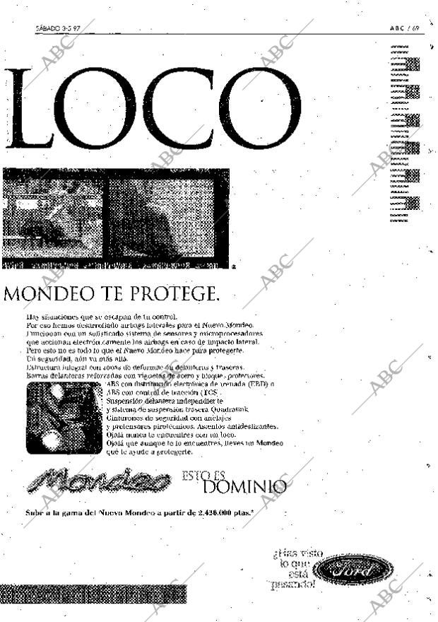 ABC MADRID 03-05-1997 página 69