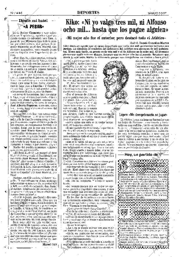 ABC MADRID 03-05-1997 página 92