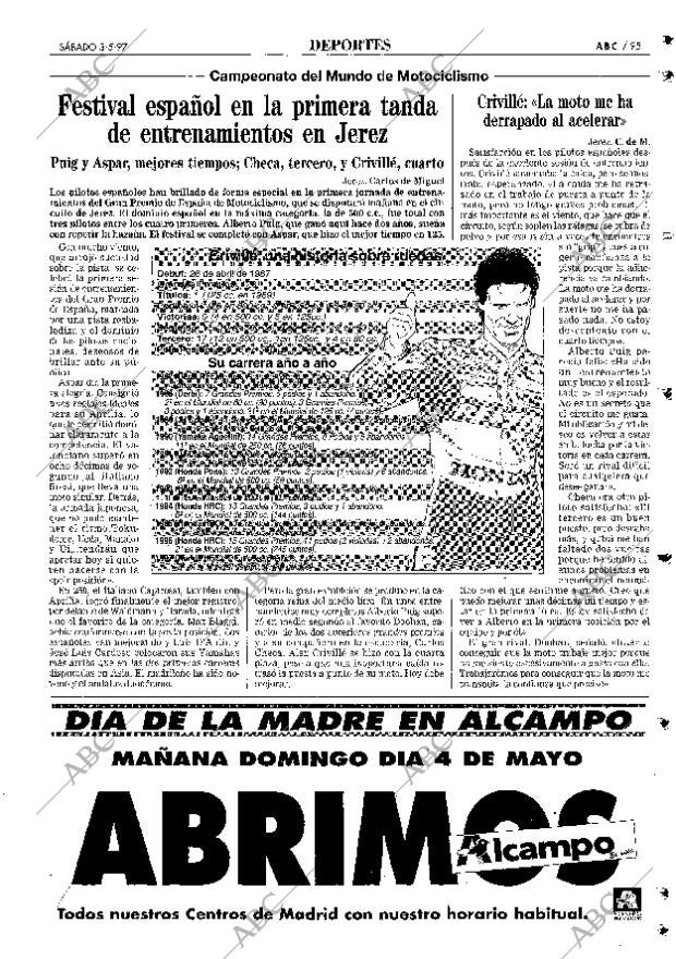 ABC MADRID 03-05-1997 página 95