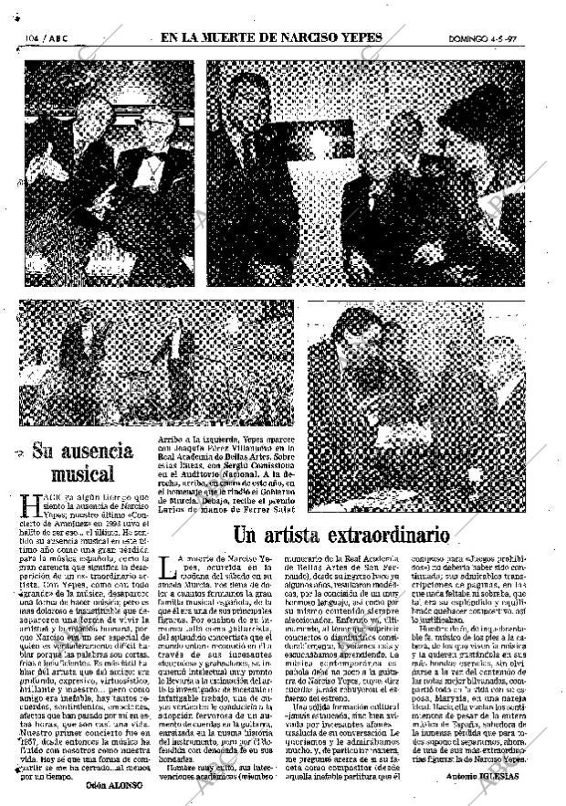 ABC MADRID 04-05-1997 página 104