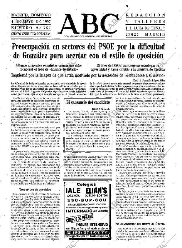ABC MADRID 04-05-1997 página 25