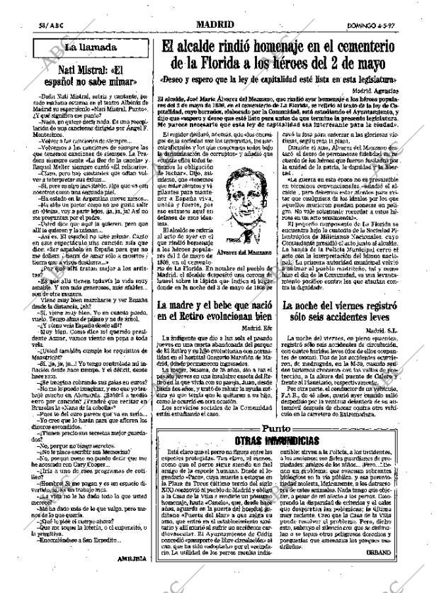 ABC MADRID 04-05-1997 página 58