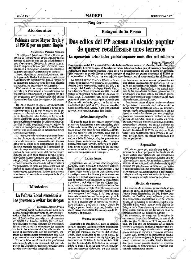 ABC MADRID 04-05-1997 página 62