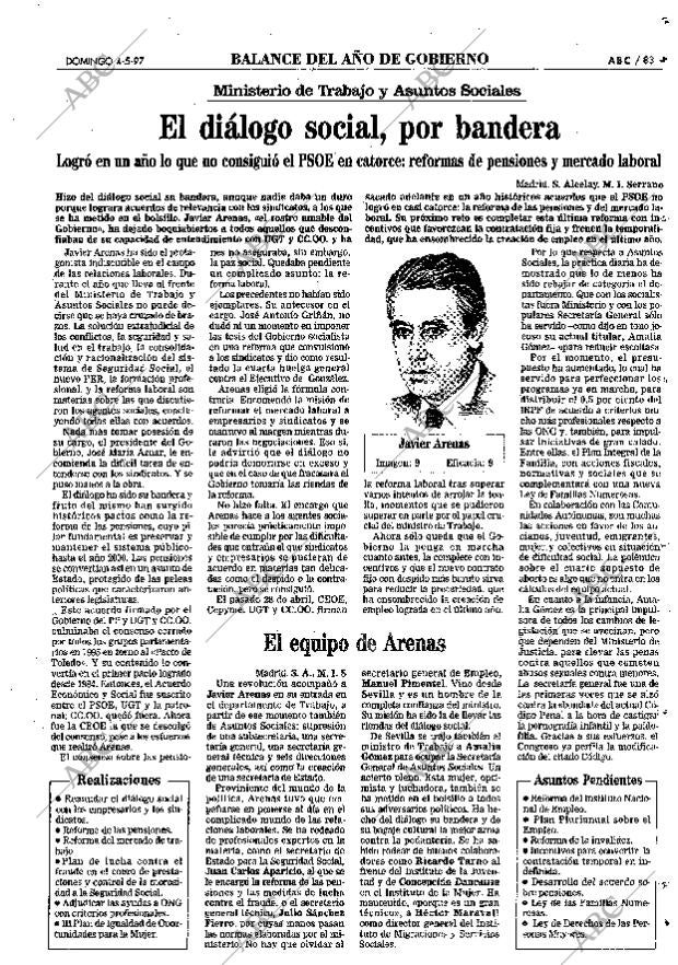ABC MADRID 04-05-1997 página 83