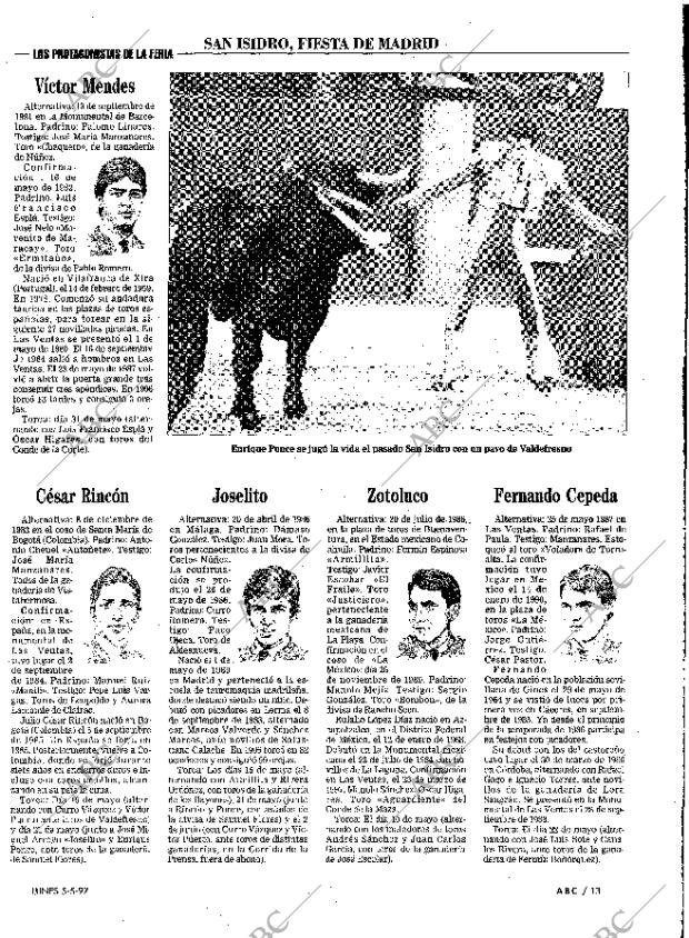 ABC MADRID 05-05-1997 página 157