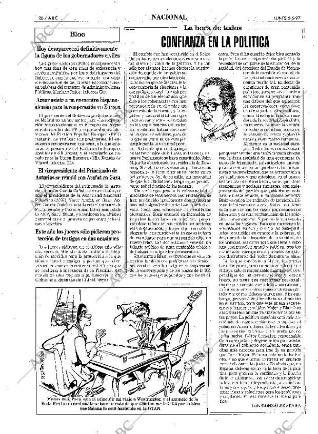 ABC MADRID 05-05-1997 página 28
