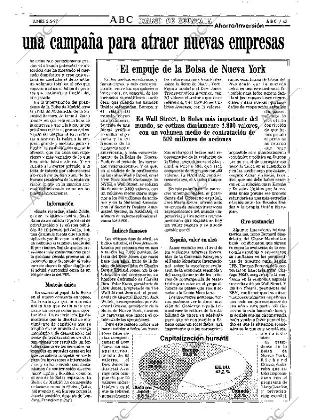 ABC MADRID 05-05-1997 página 45