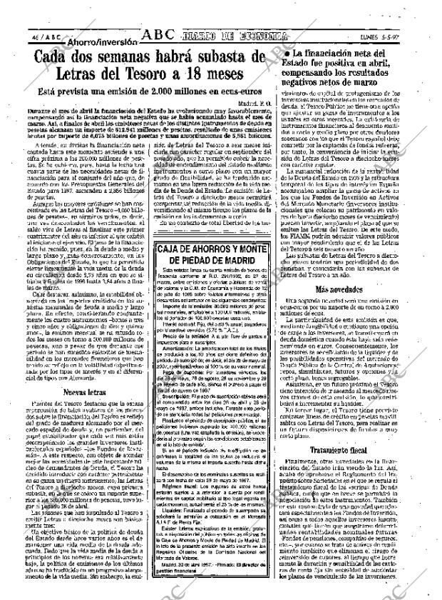 ABC MADRID 05-05-1997 página 46