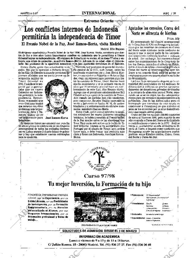 ABC MADRID 06-05-1997 página 39