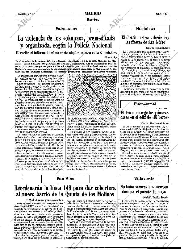 ABC MADRID 06-05-1997 página 67