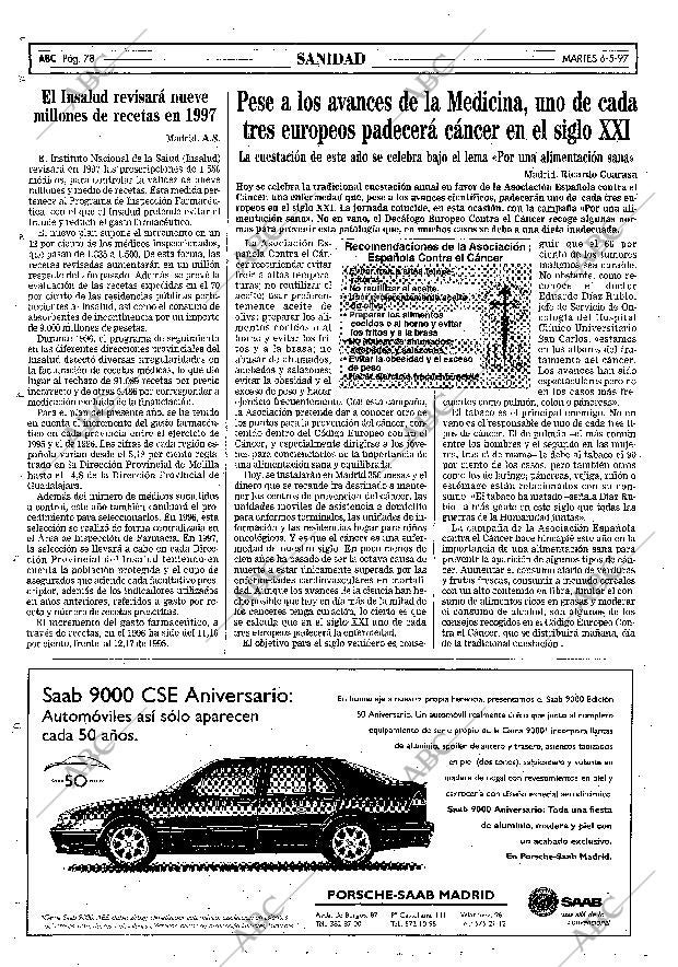 ABC MADRID 06-05-1997 página 78