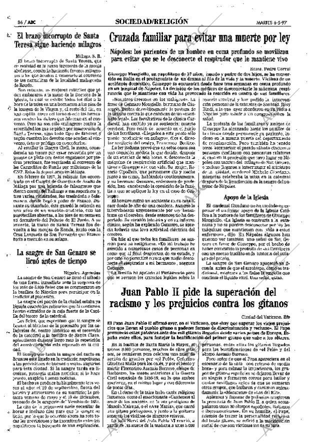 ABC MADRID 06-05-1997 página 86