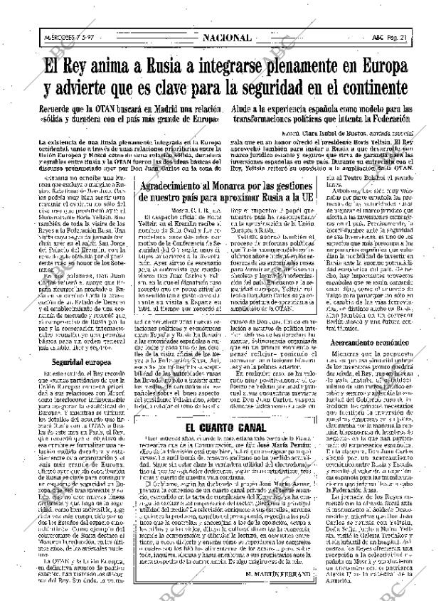ABC MADRID 07-05-1997 página 21
