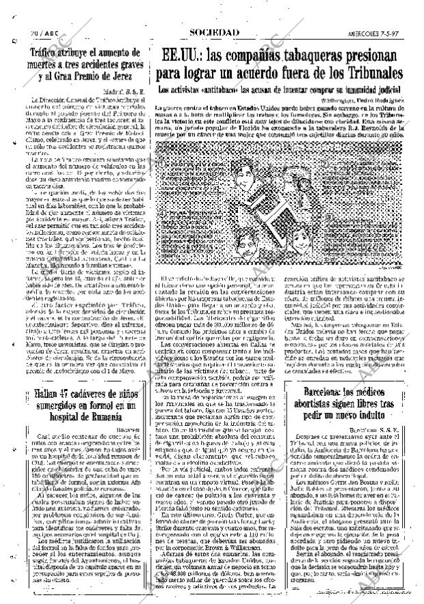 ABC MADRID 07-05-1997 página 70