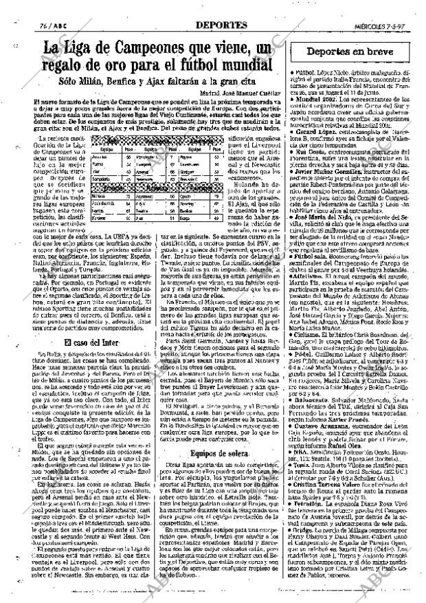 ABC MADRID 07-05-1997 página 76
