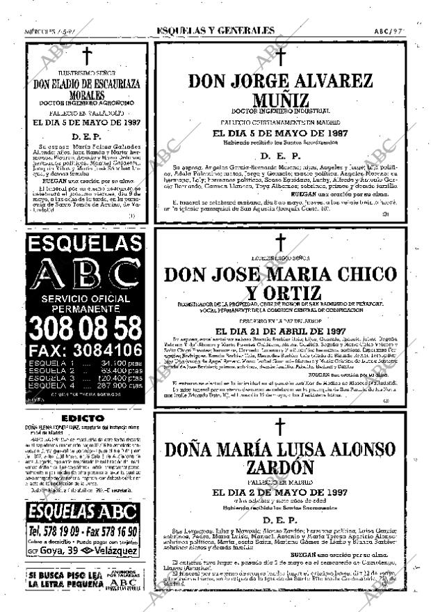 ABC MADRID 07-05-1997 página 97