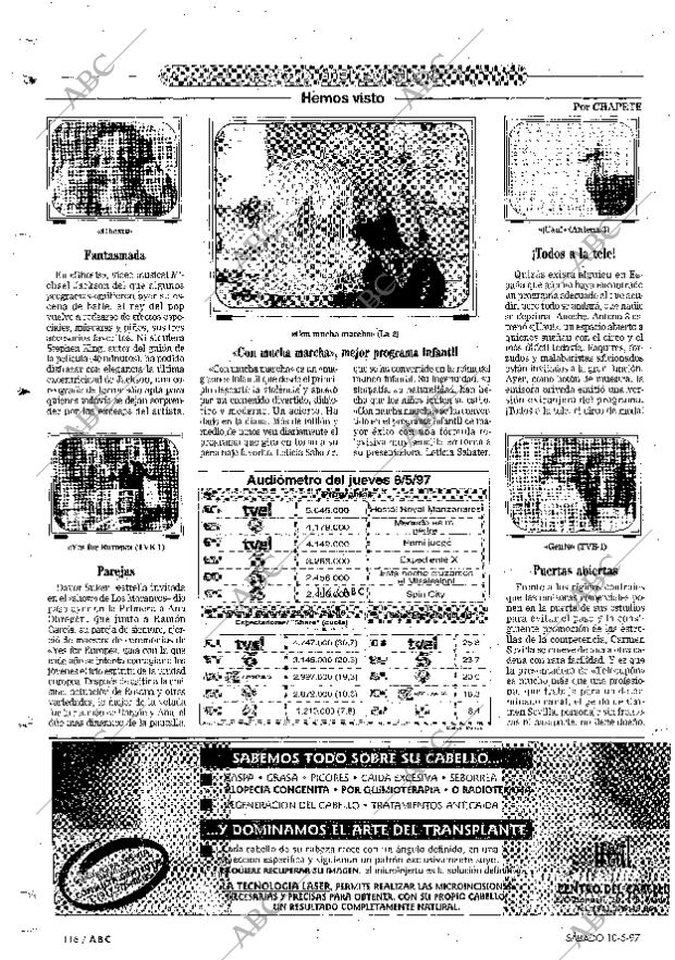 ABC MADRID 10-05-1997 página 116