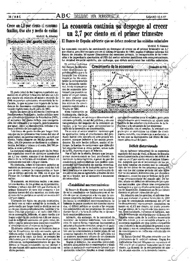ABC MADRID 10-05-1997 página 38