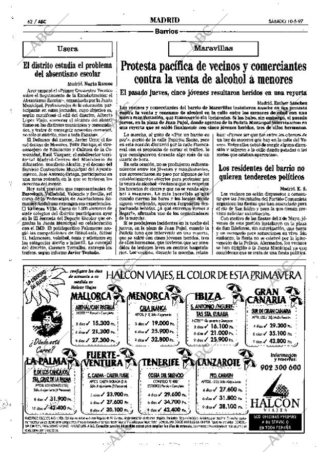 ABC MADRID 10-05-1997 página 62