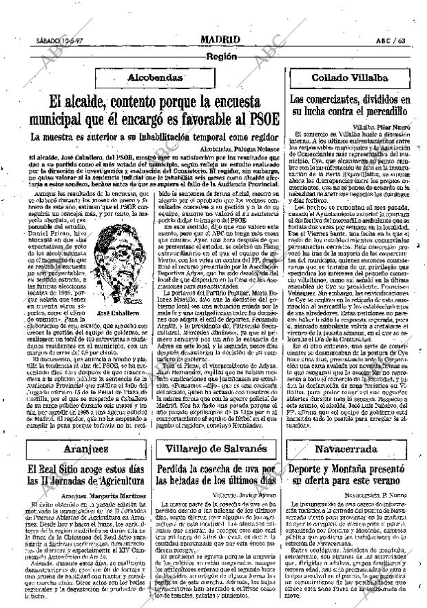 ABC MADRID 10-05-1997 página 63