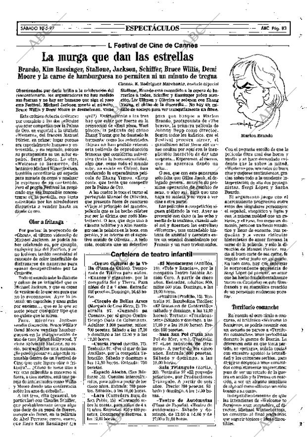 ABC MADRID 10-05-1997 página 83