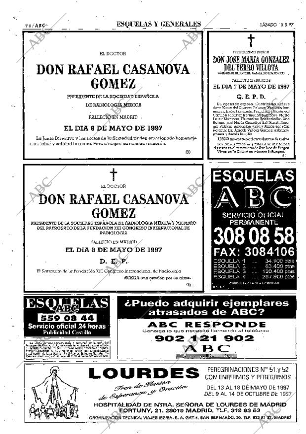 ABC MADRID 10-05-1997 página 96