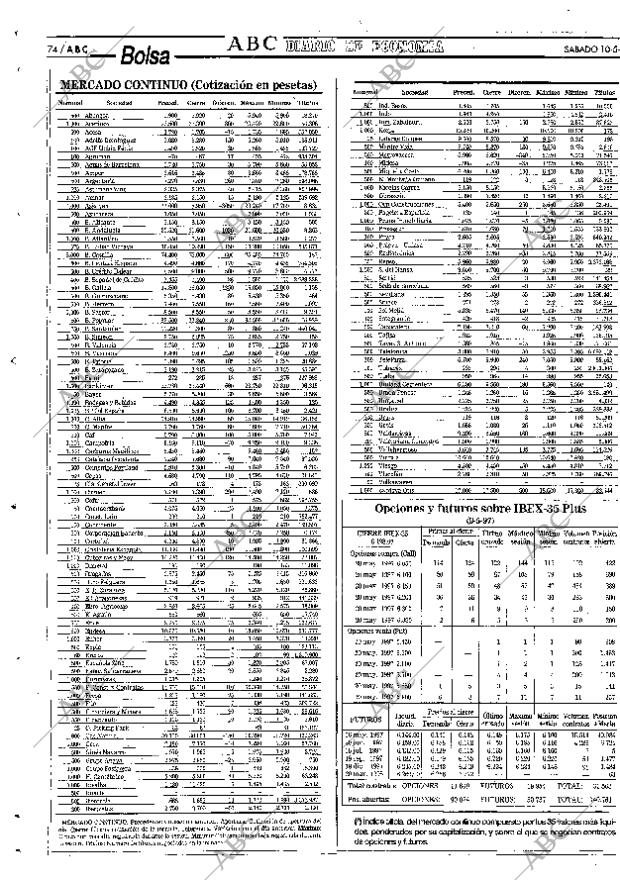 ABC SEVILLA 10-05-1997 página 74