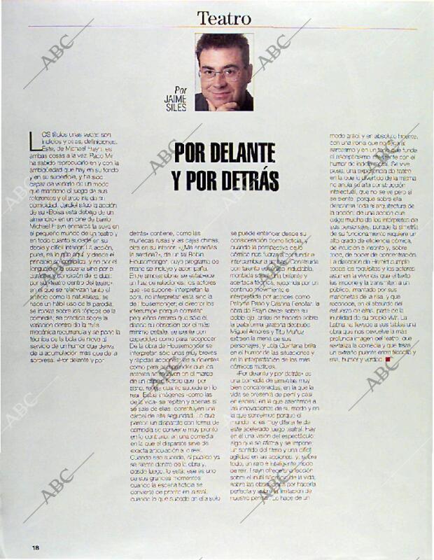 BLANCO Y NEGRO MADRID 11-05-1997 página 18