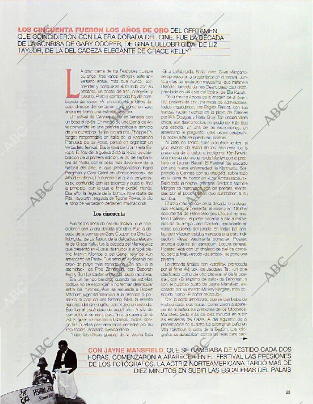 BLANCO Y NEGRO MADRID 11-05-1997 página 23