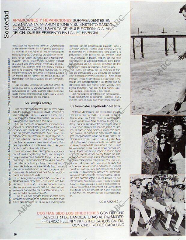 BLANCO Y NEGRO MADRID 11-05-1997 página 28
