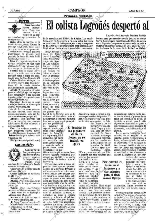 ABC SEVILLA 12-05-1997 página 70