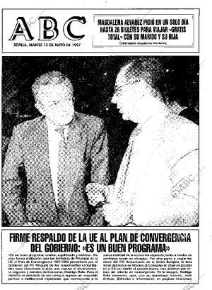 ABC SEVILLA 13-05-1997 página 1