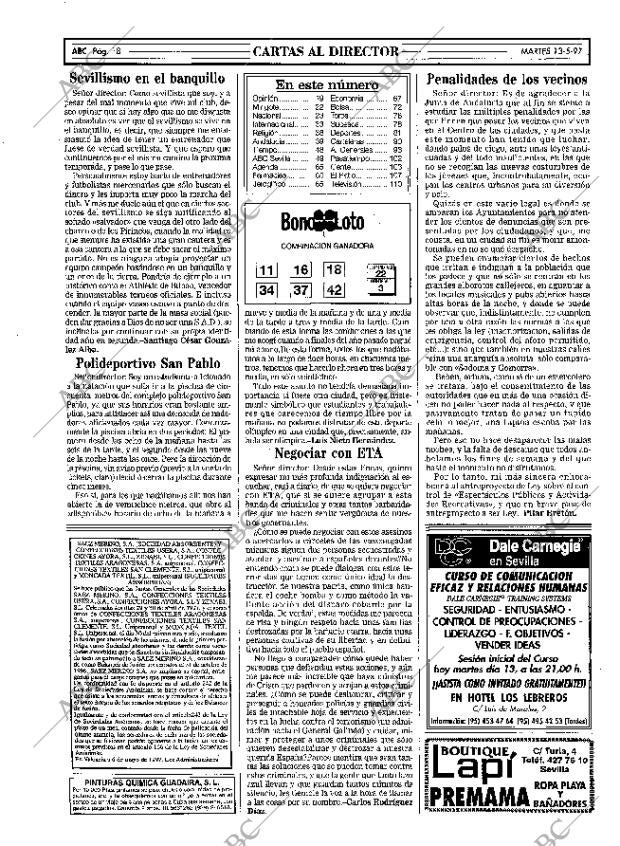 ABC SEVILLA 13-05-1997 página 18