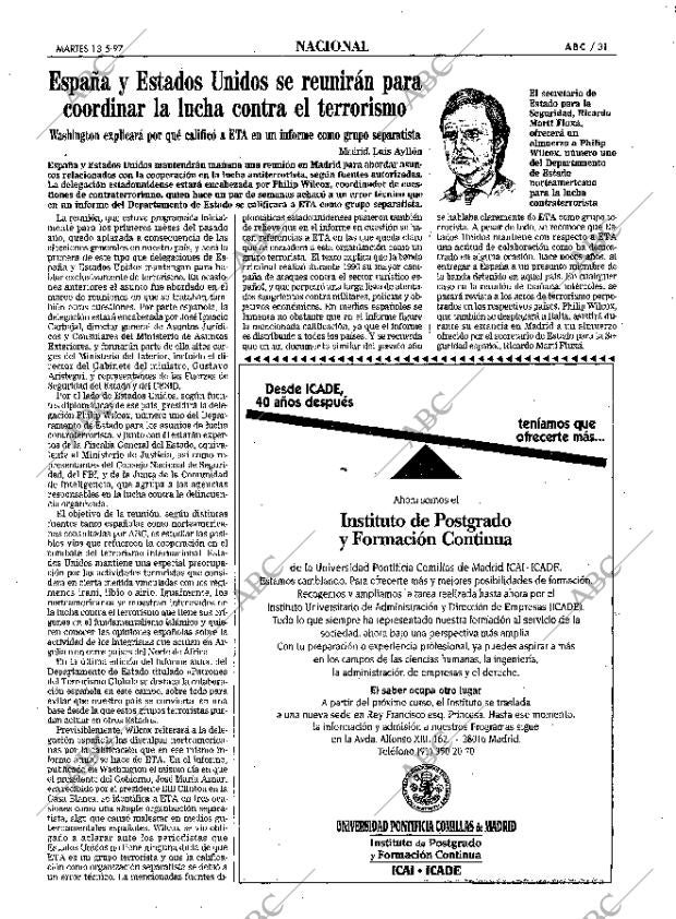 ABC SEVILLA 13-05-1997 página 31
