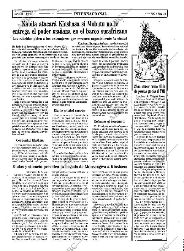 ABC SEVILLA 13-05-1997 página 33