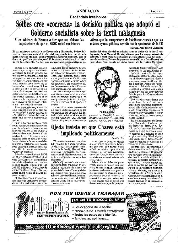 ABC SEVILLA 13-05-1997 página 41