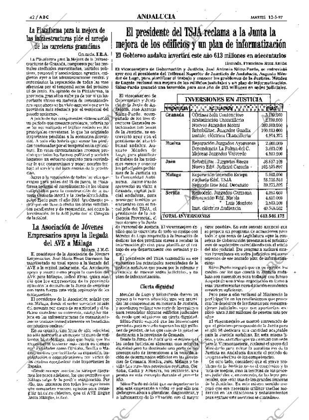 ABC SEVILLA 13-05-1997 página 42