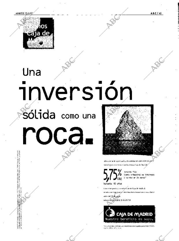 ABC SEVILLA 13-05-1997 página 45