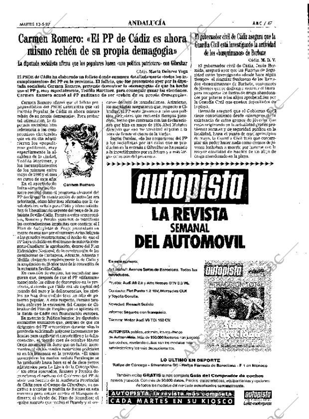 ABC SEVILLA 13-05-1997 página 47