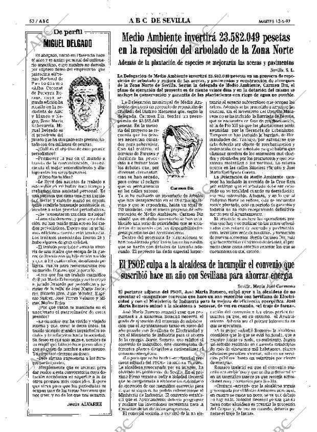 ABC SEVILLA 13-05-1997 página 50