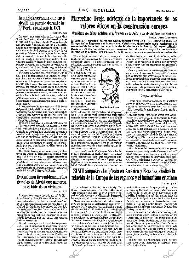 ABC SEVILLA 13-05-1997 página 54