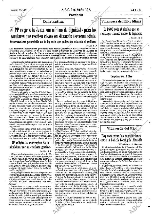 ABC SEVILLA 13-05-1997 página 63
