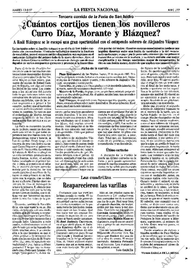 ABC SEVILLA 13-05-1997 página 77