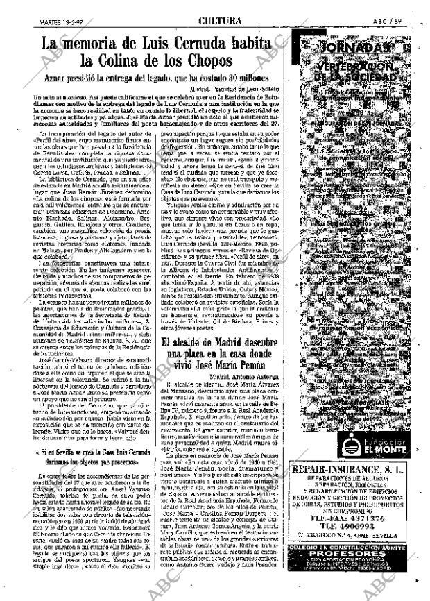 ABC SEVILLA 13-05-1997 página 89