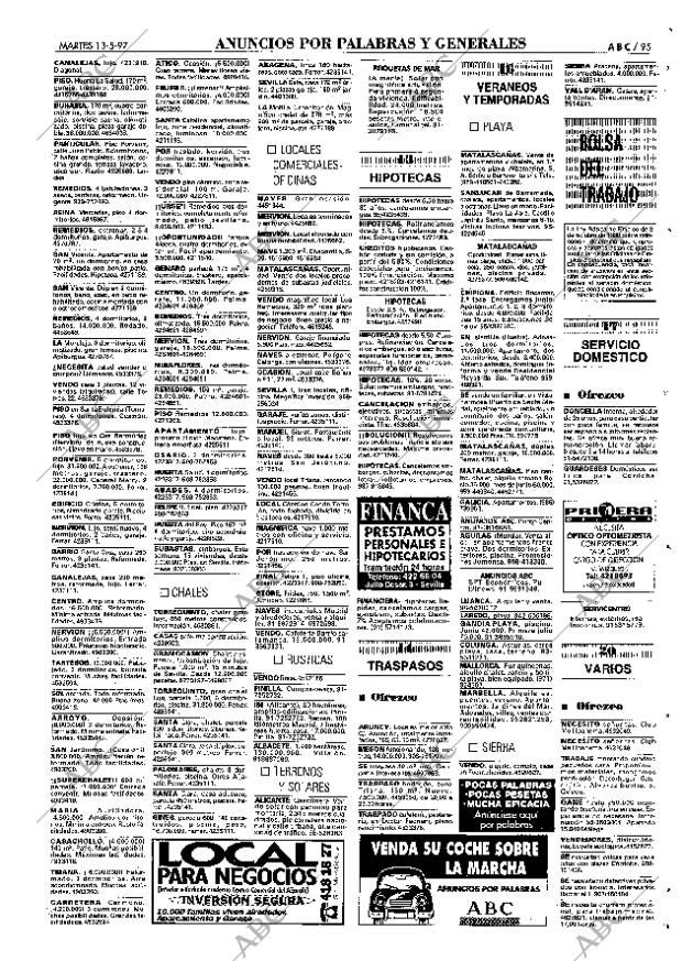 ABC SEVILLA 13-05-1997 página 95