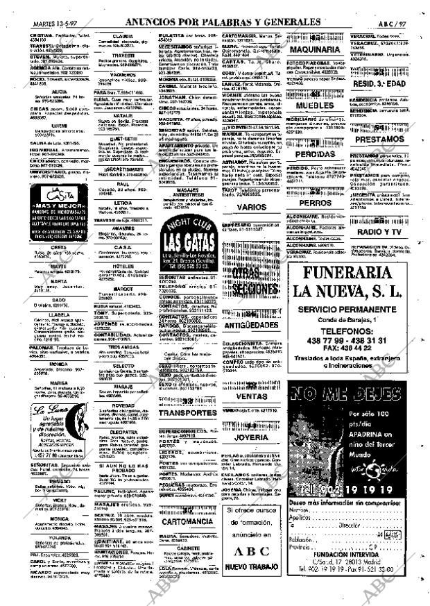 ABC SEVILLA 13-05-1997 página 97