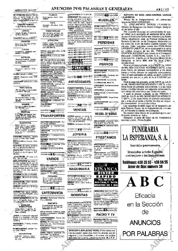 ABC SEVILLA 14-05-1997 página 101