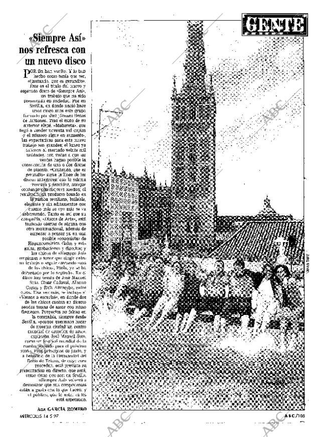 ABC SEVILLA 14-05-1997 página 105